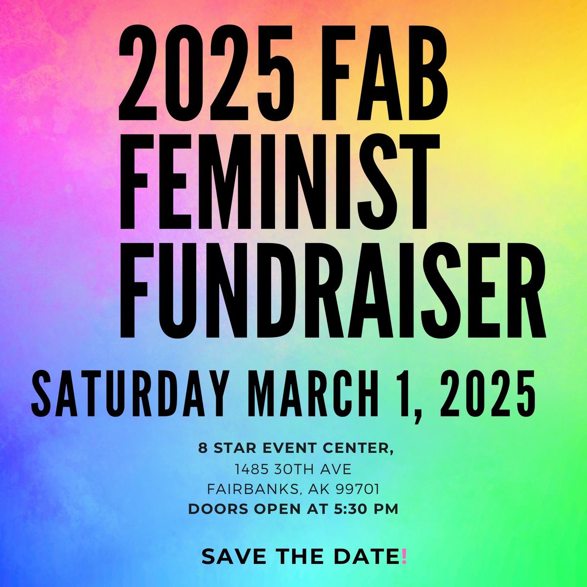 Fairbanks Fabulous Feminists Donation Drop-Off 