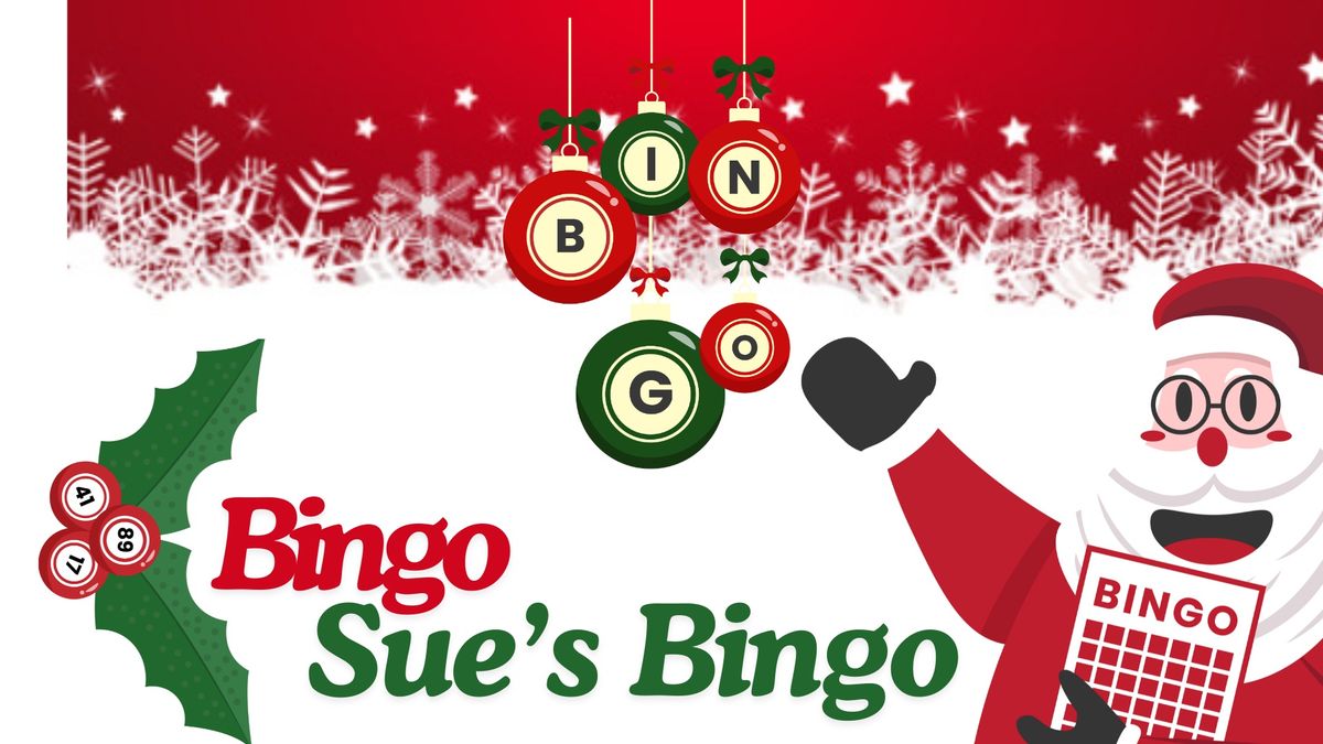 Bingo Sue\u2019s Xmas Bingo with a TWIST!