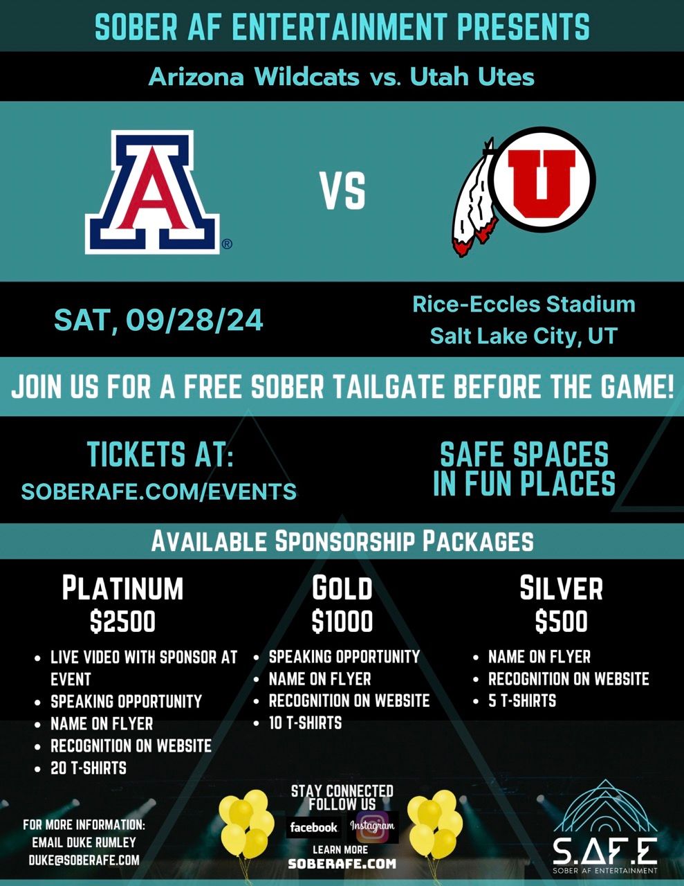 Arizona Wildcats vs. Utah Utes