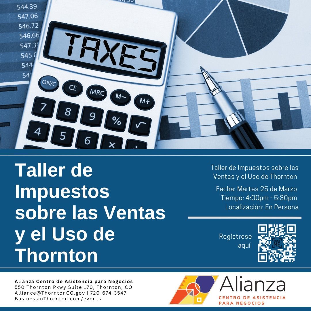 Taller de Impuestos sobre las Ventas y el Uso de Thornton