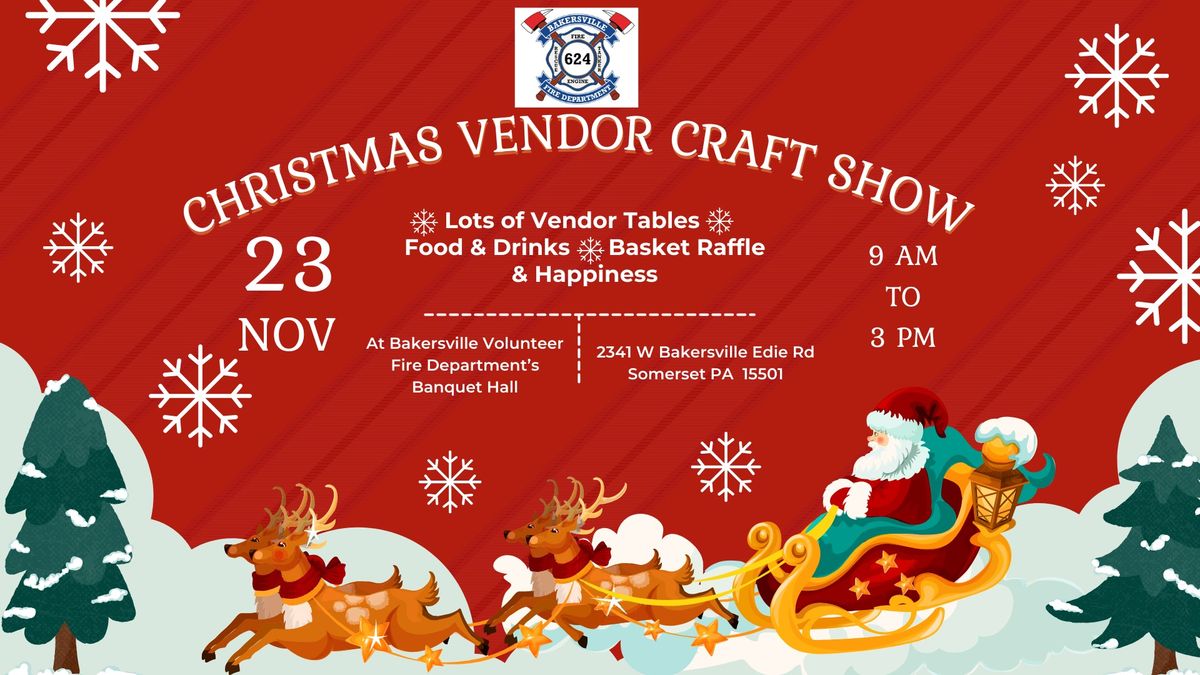 Christmas Vendor Craft Show