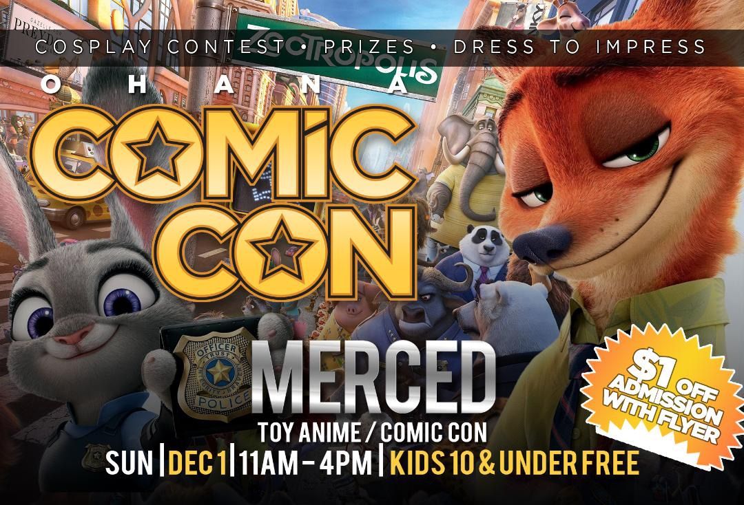 Merced Toy-Anime-Comic Con