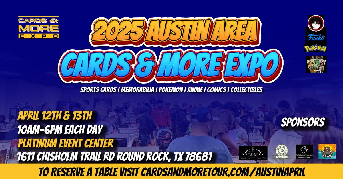 Austin Area Cards & More Expo-April Edition