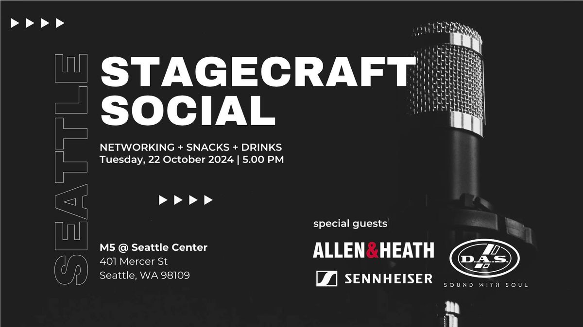 October Stagecraft Social