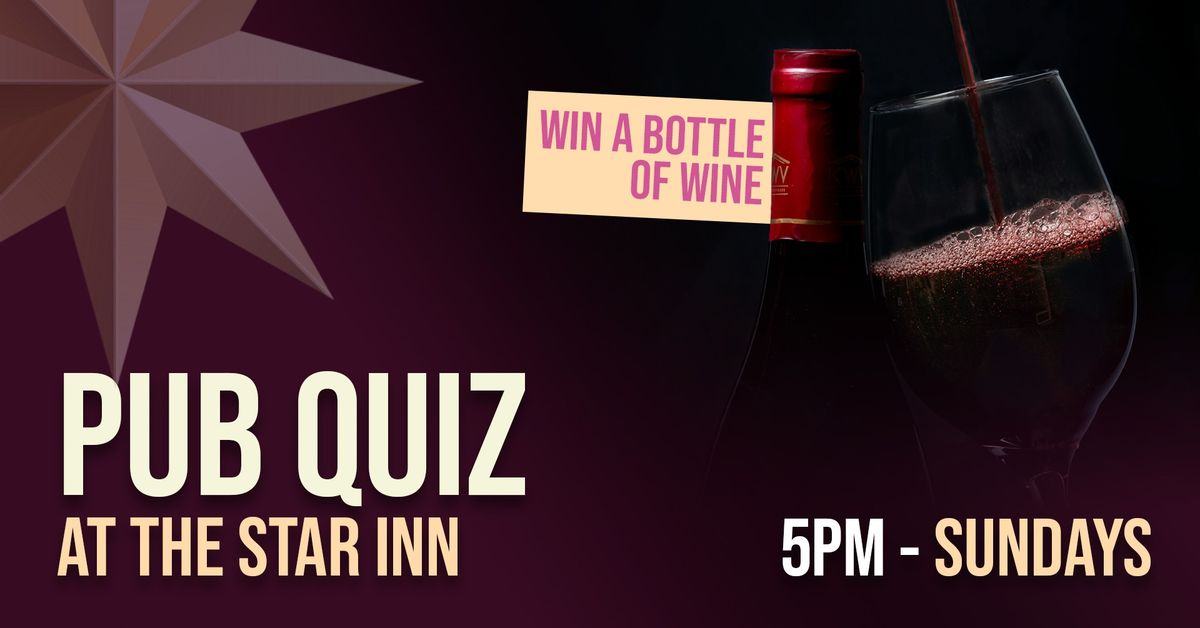 Pub Quiz @The Star Inn