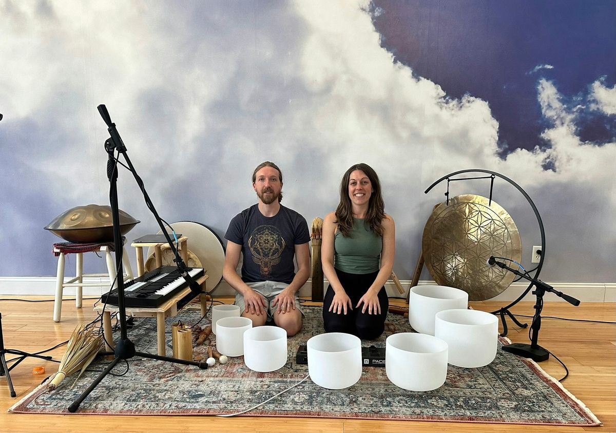 Yoga + Sound Journey + Reiki with Amber VanBuhler & Dustin Selva