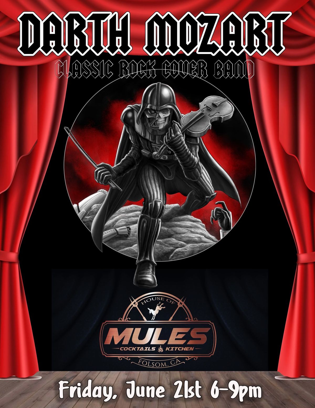 Darth Mozart live at House Of Mules Folsom!