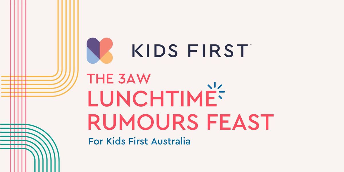3AW Lunchtime Rumours Feast Fundraiser