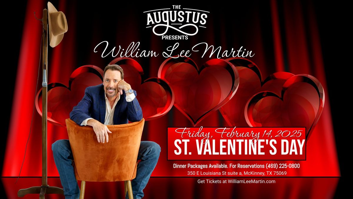 McKinney, TX - William Lee Martin - The Funny Life Tour Valentine's Show - The Augustus