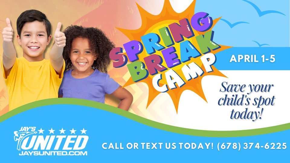 2024 Spring Break Camp, 4605 Elk Ridge Court, Flowery Branch, GA