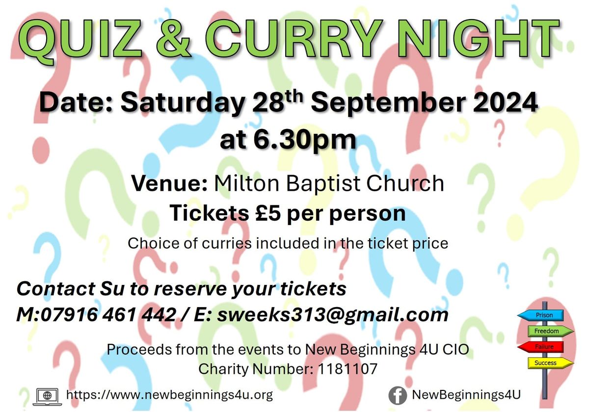 Quiz and Curry Night