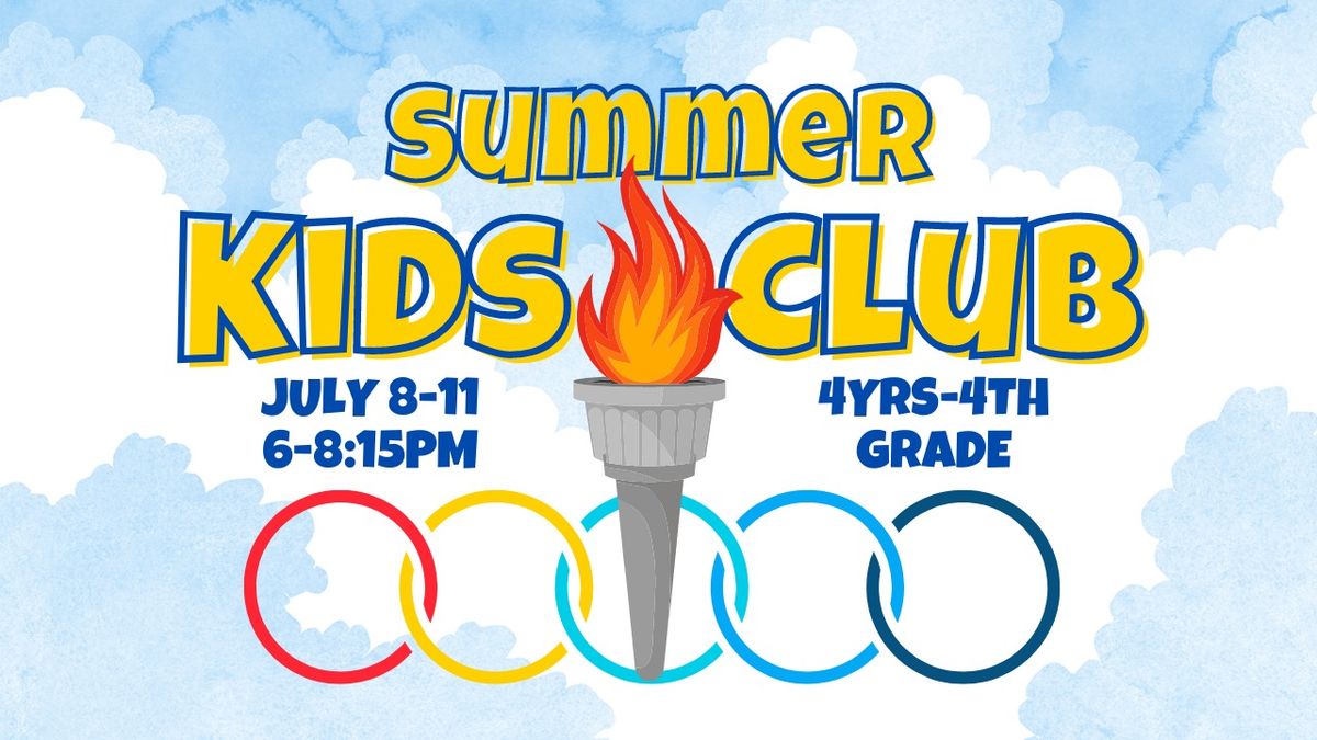 FREE Summer Kids Club Evening Camp!