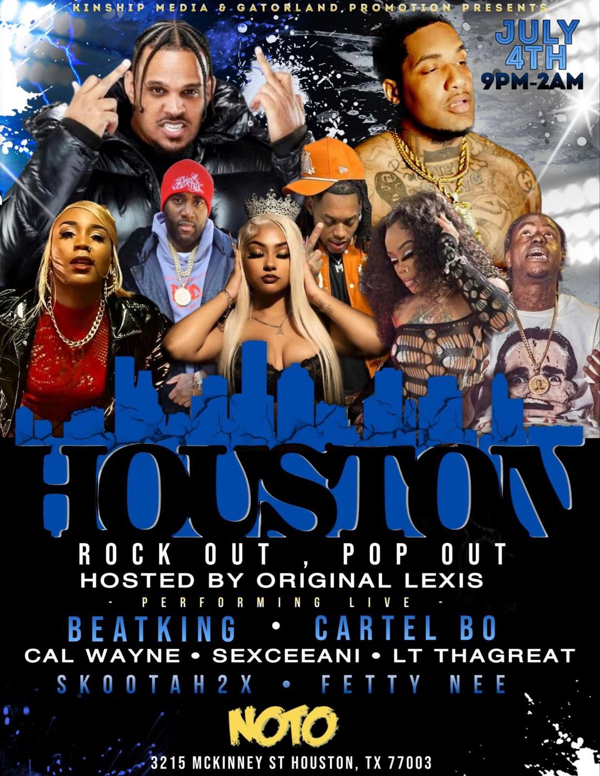 4th of July - POP out & ROCK out