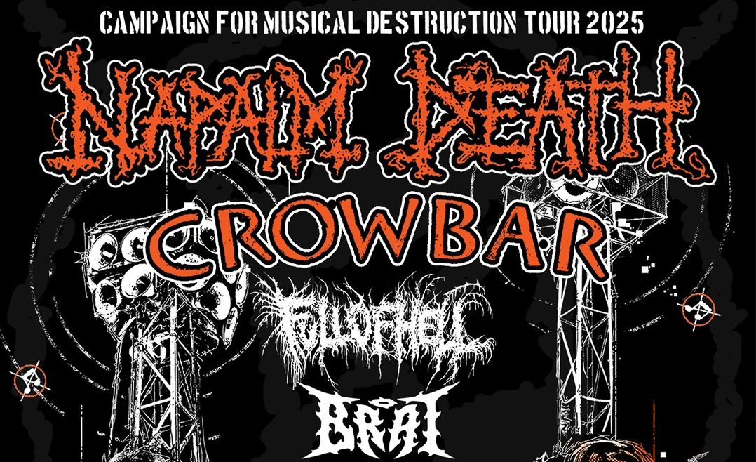 NAPALM DEATH & CROWBAR PRESHOW