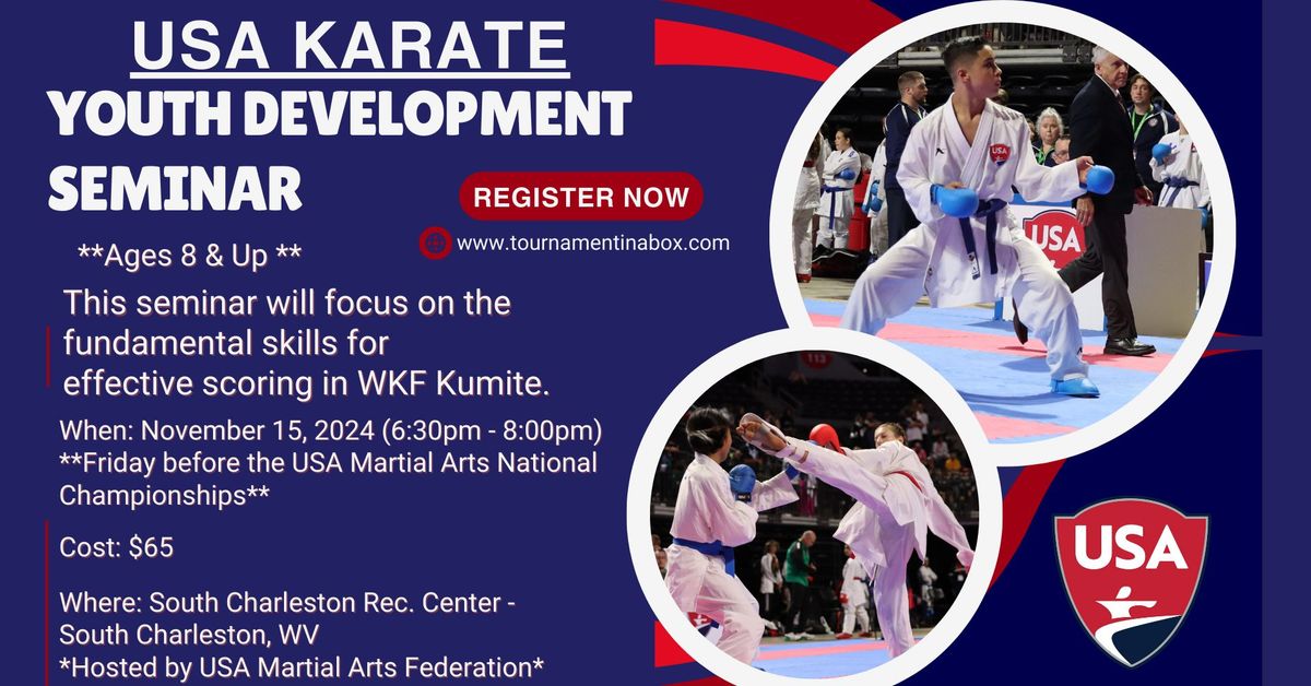 USA Karate - Youth Development Seminar