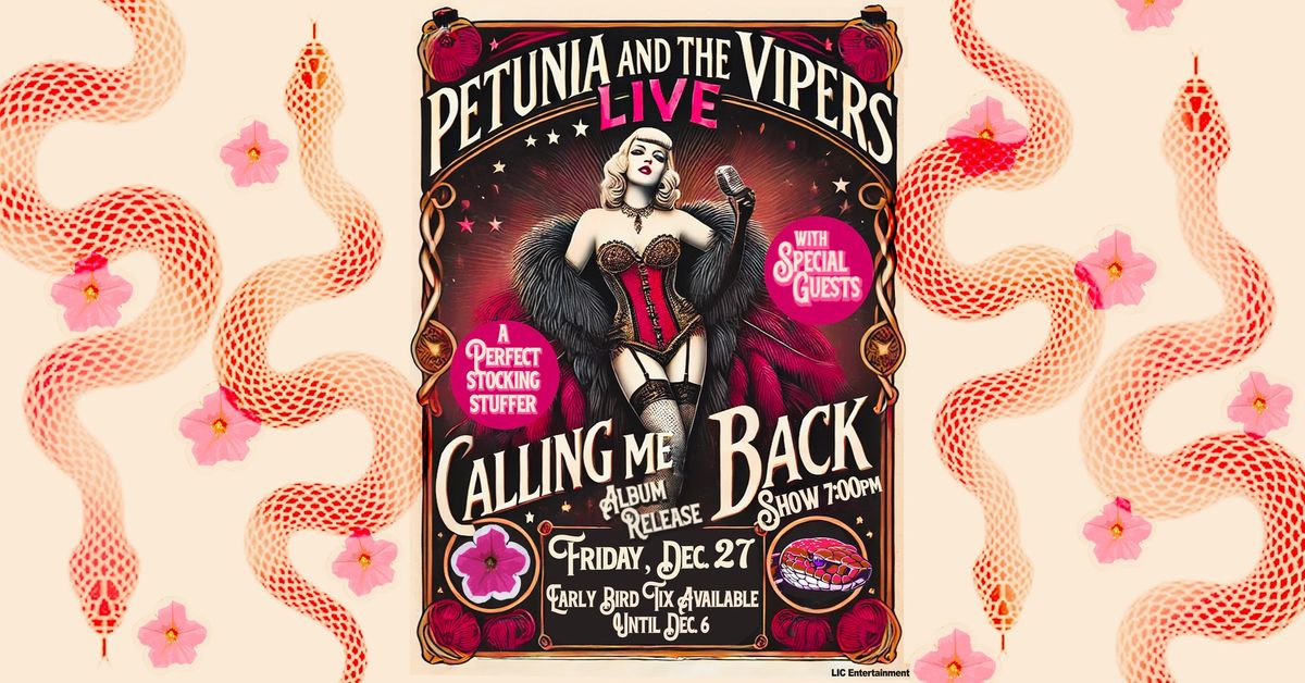 Petunia & The Vipers: 'Calling Me Back' Album Release at the Rio Theatre