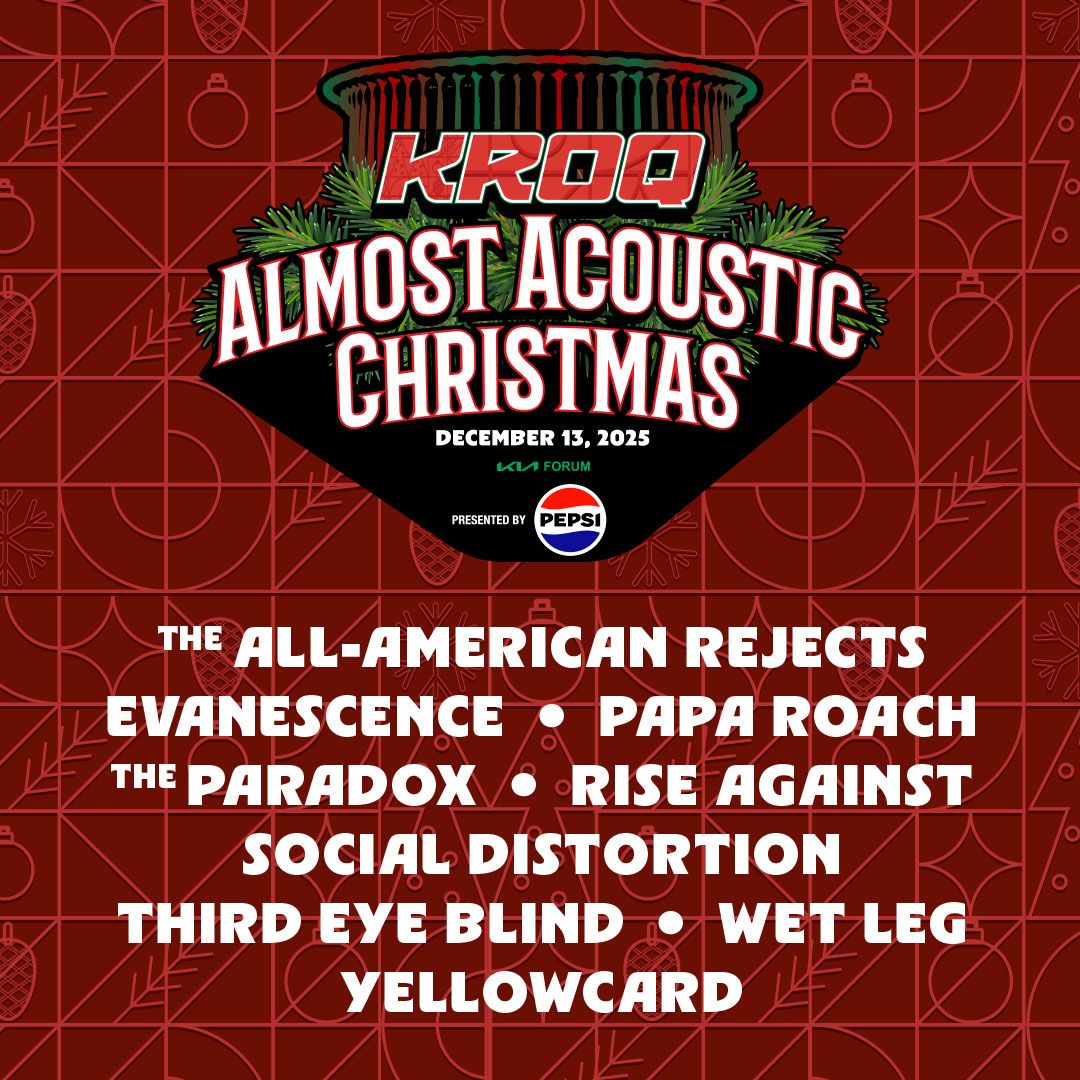 KROQ Almost Acoustic Christmas: The All American Rejects  Third Eye Blind  Evanescence & Papa Roach