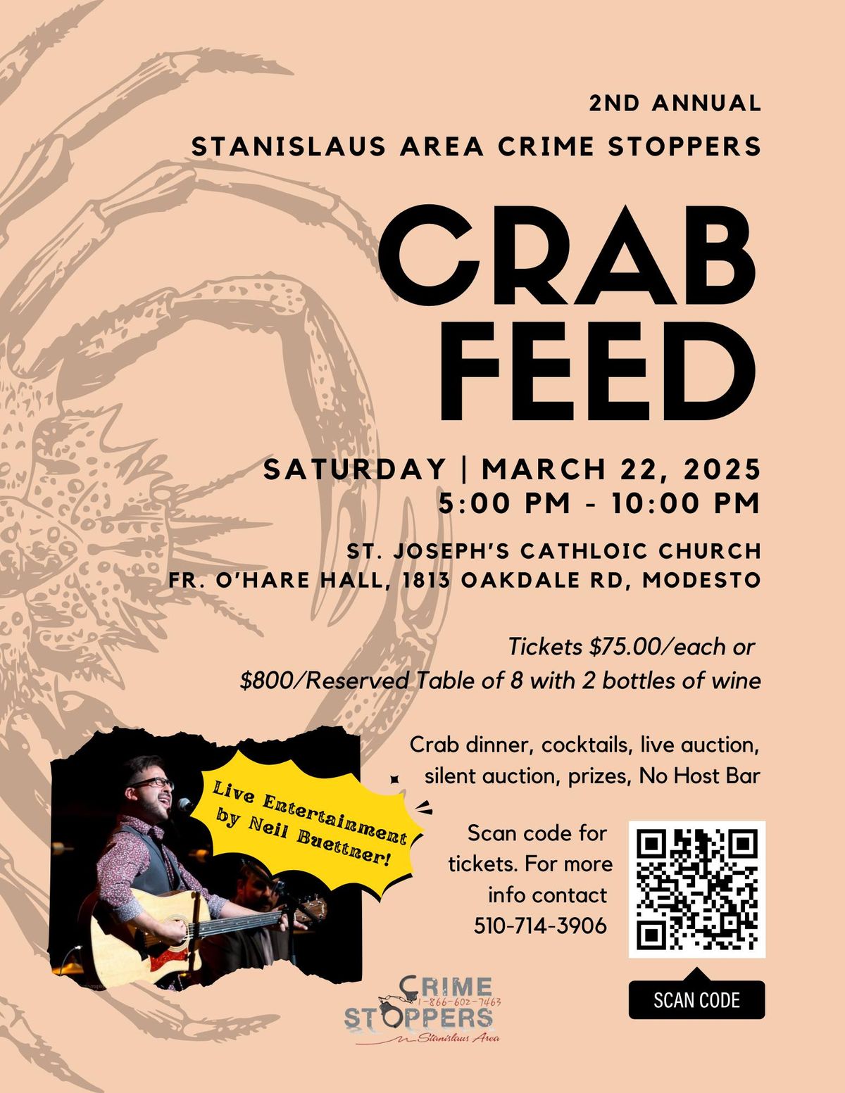 Crime Stoppers Crab Feed