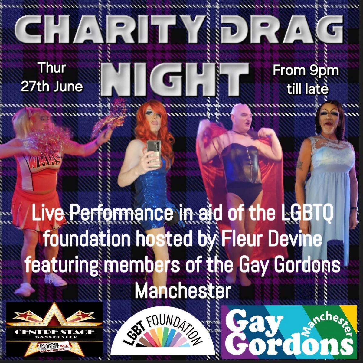 Gay Gordons Charity Drag Show 