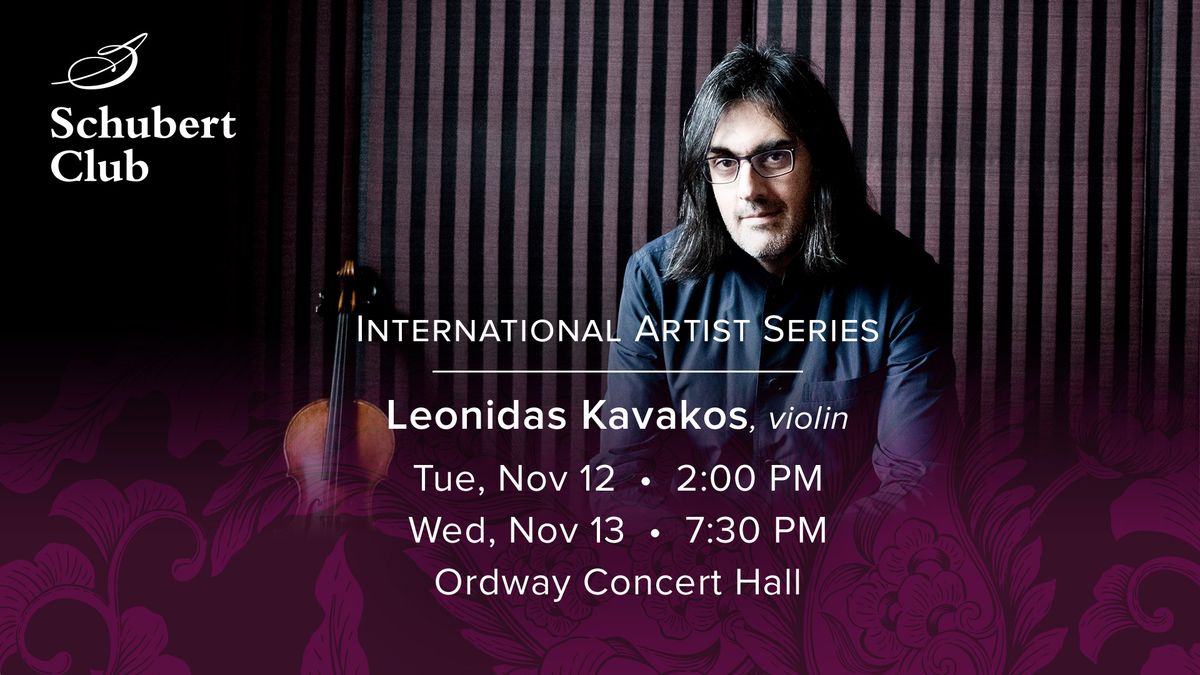 Leonidas Kavakos, violin