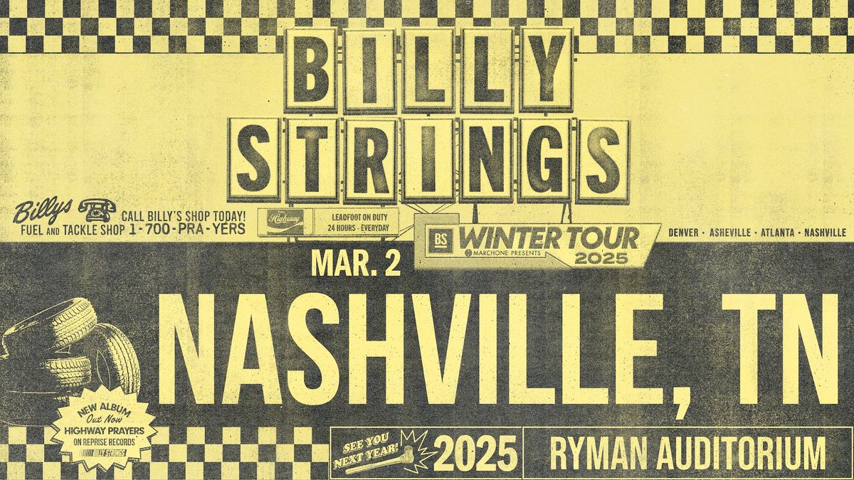 Billy Strings - Nashville, TN