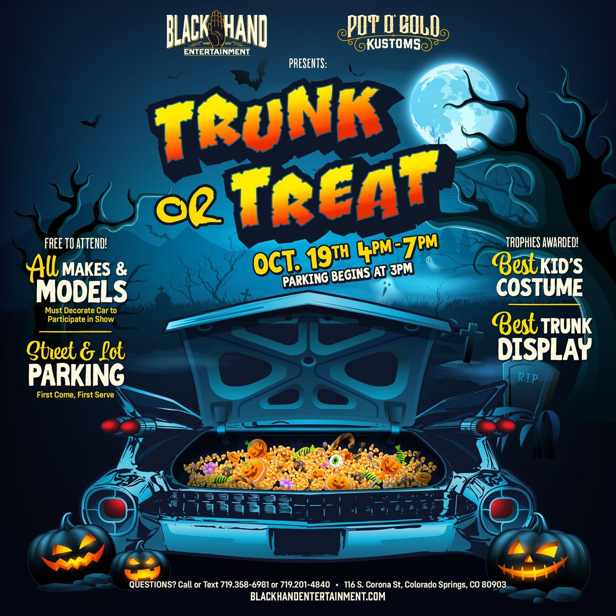 Trunk or Treat @ Pot O' Gold Kustoms