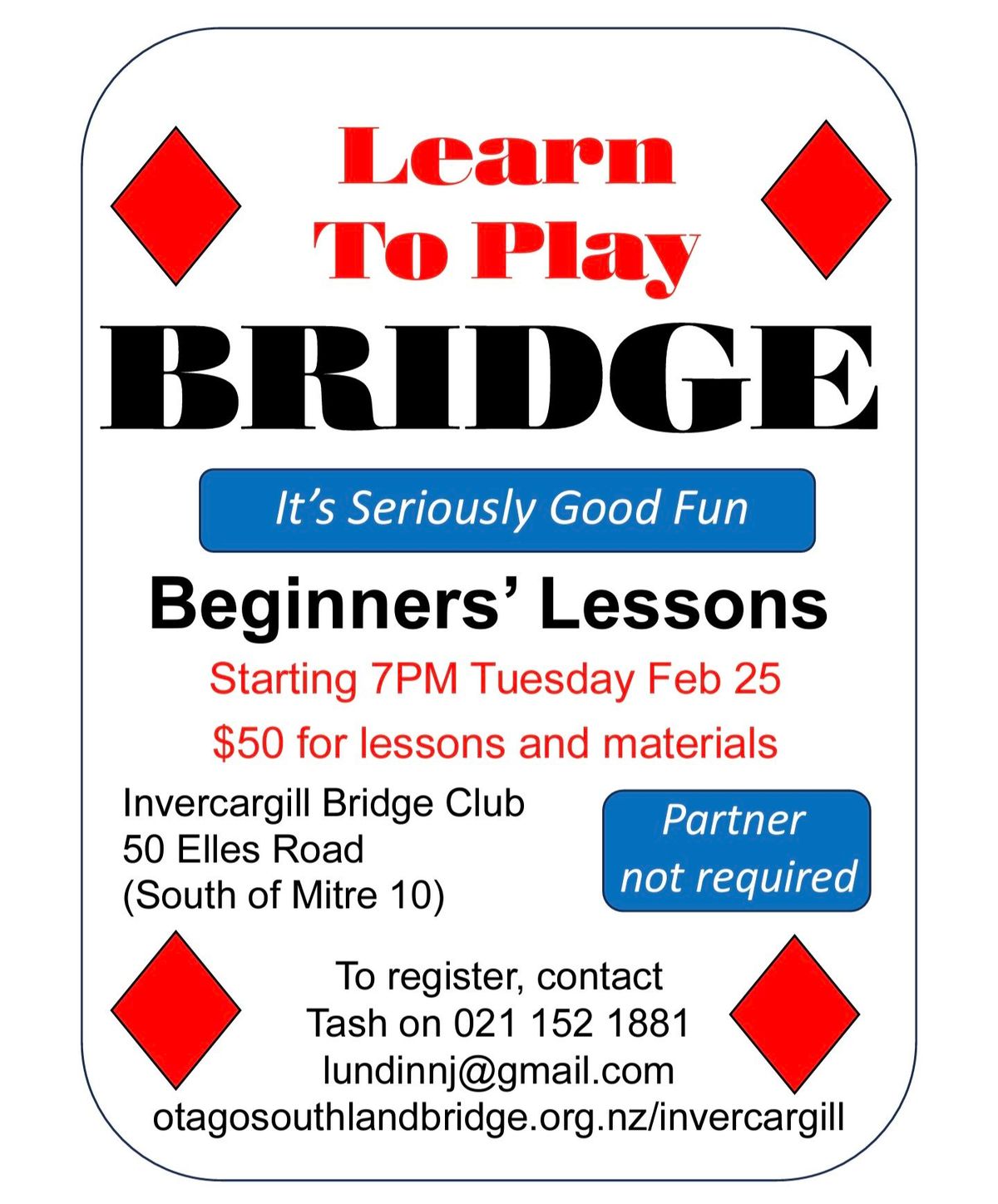 Learn Bridge with Tash