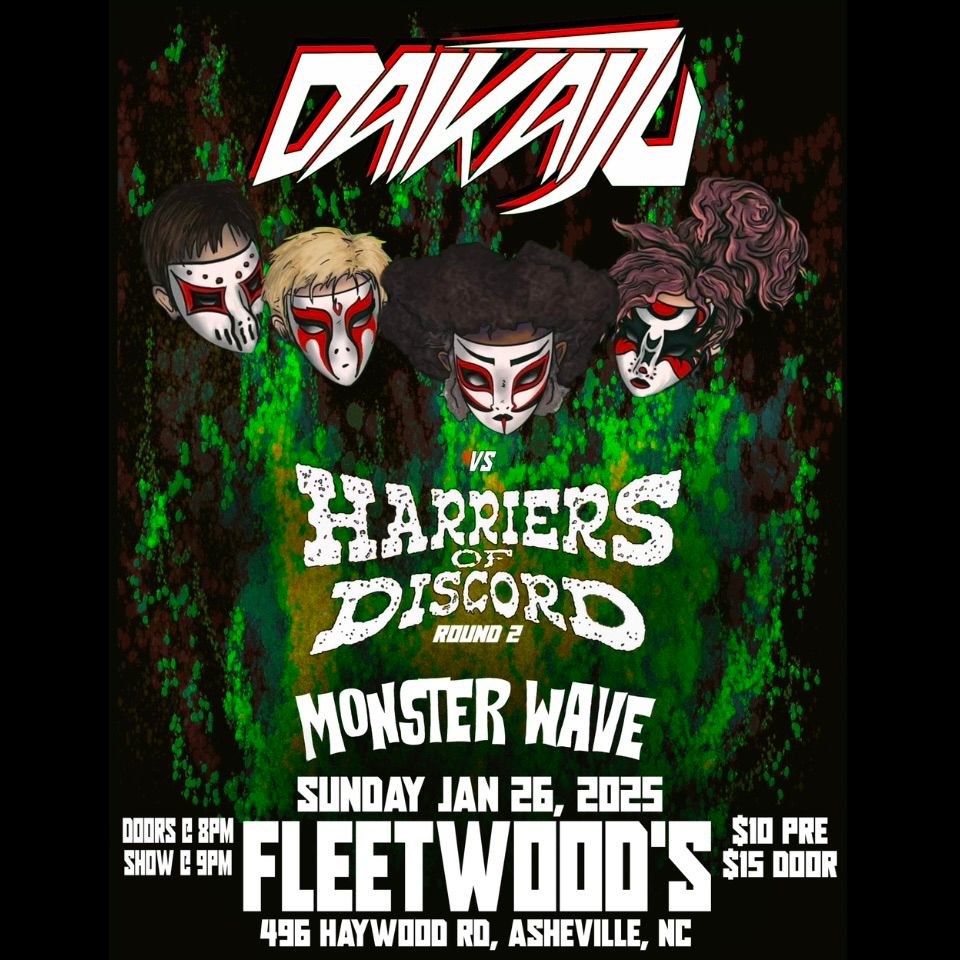 DAIKAIJU ATTACKS FLEETWOOD'S WITH HARRIERS OF DISCORD & MONSTER WAVE