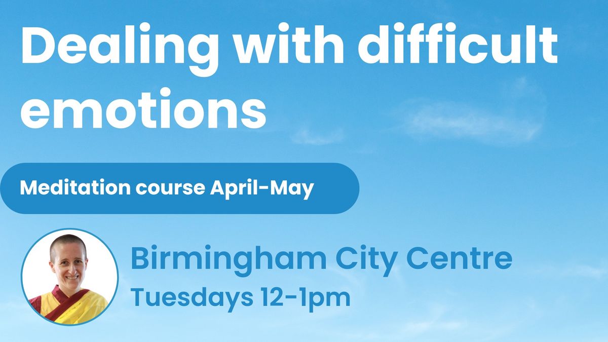 Birmingham lunchtime course - Tuesday 12-1pm