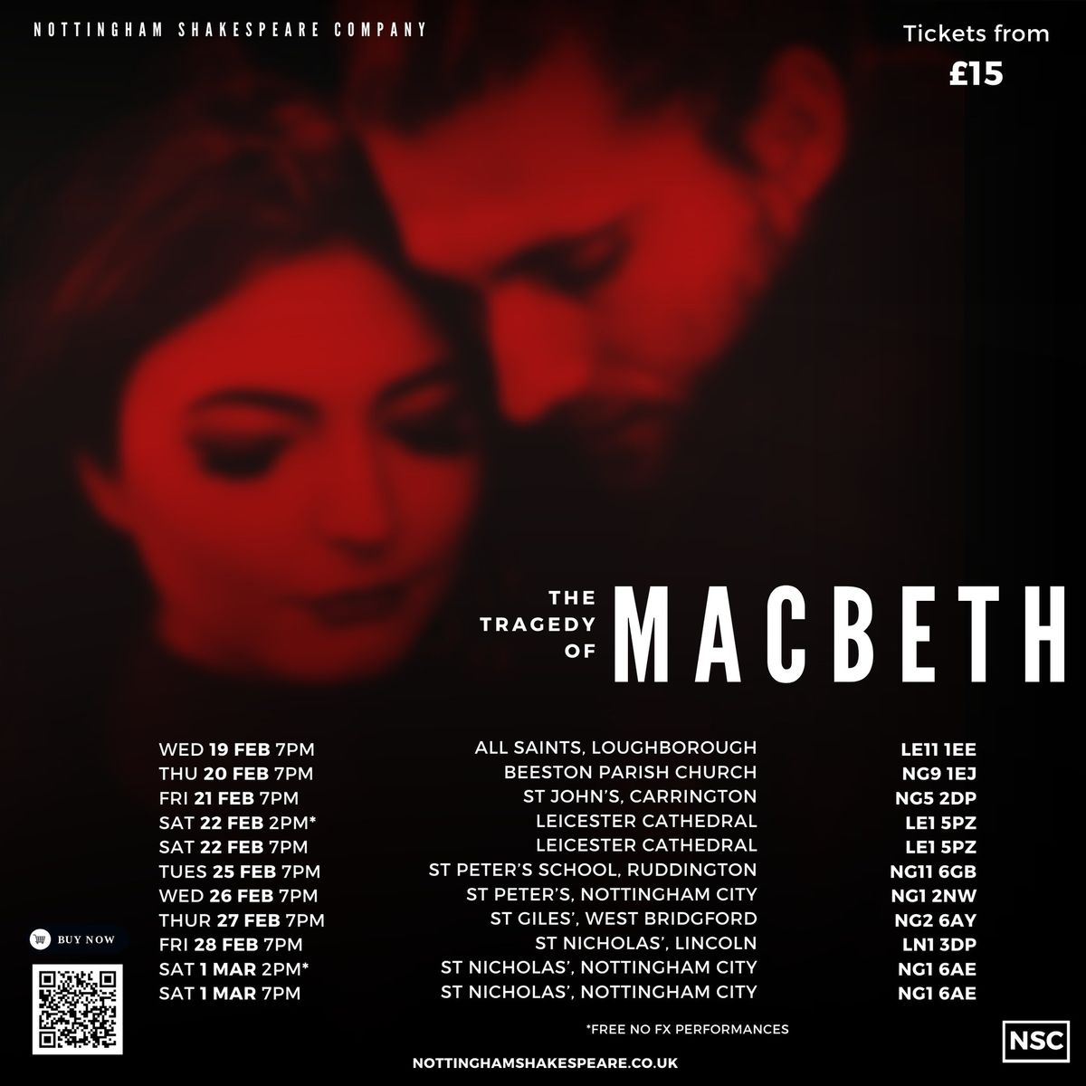 The Tragedy of Macbeth - Nottingham Shakespeare Company