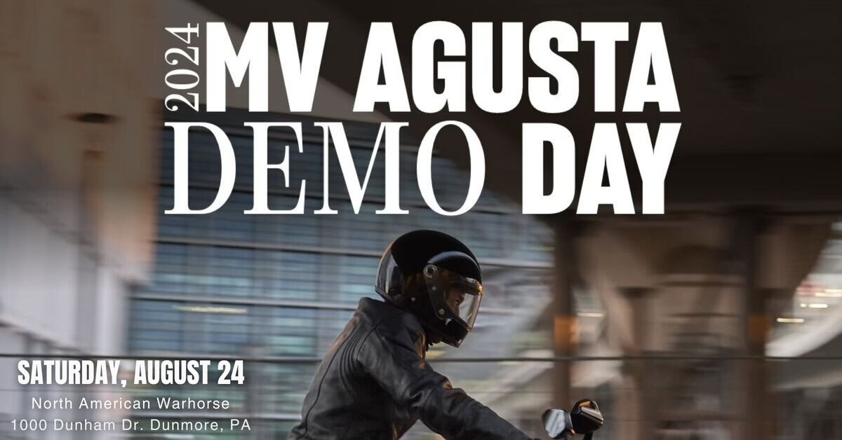 2024 MV Agusta Demo Day @ North American Warhorse