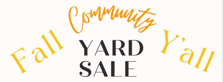 Community Yard Sale 