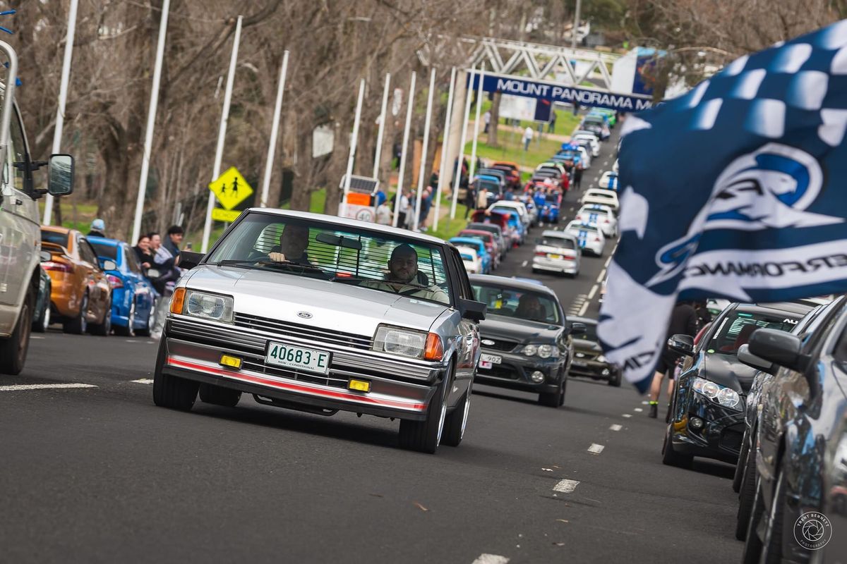 FORD FALCON TRIBUTE CRUISE #6 Proudly Supporting the Heart Foundation 