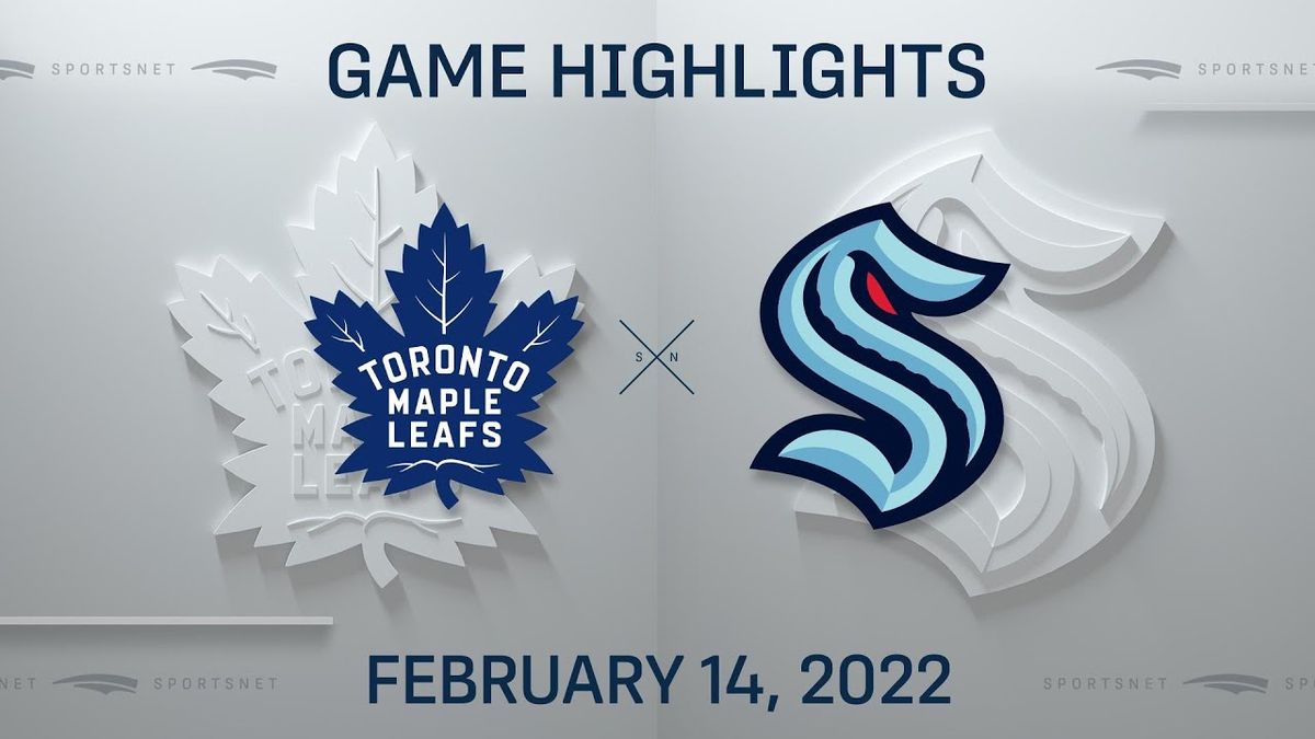 Toronto Maple Leafs vs. Seattle Kraken