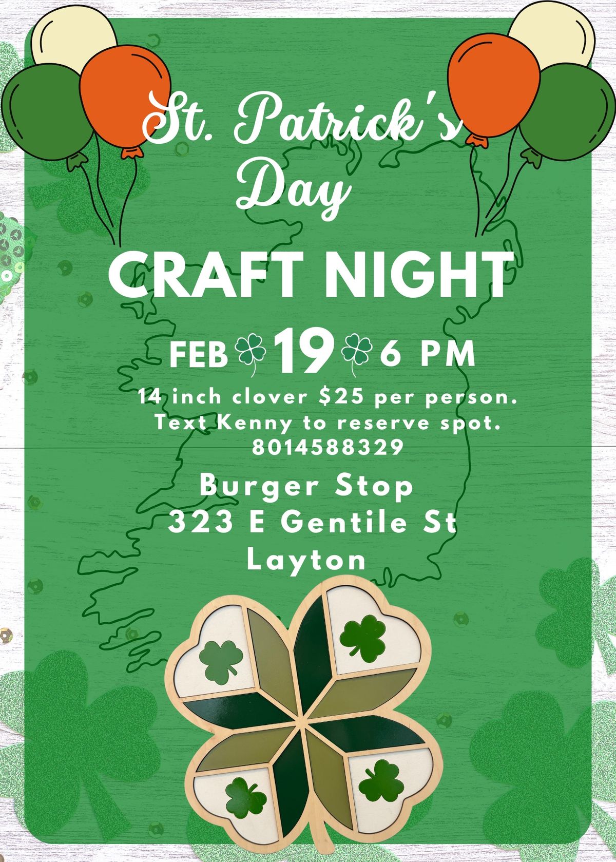 St. Patrick\u2019s Day Craft Night!