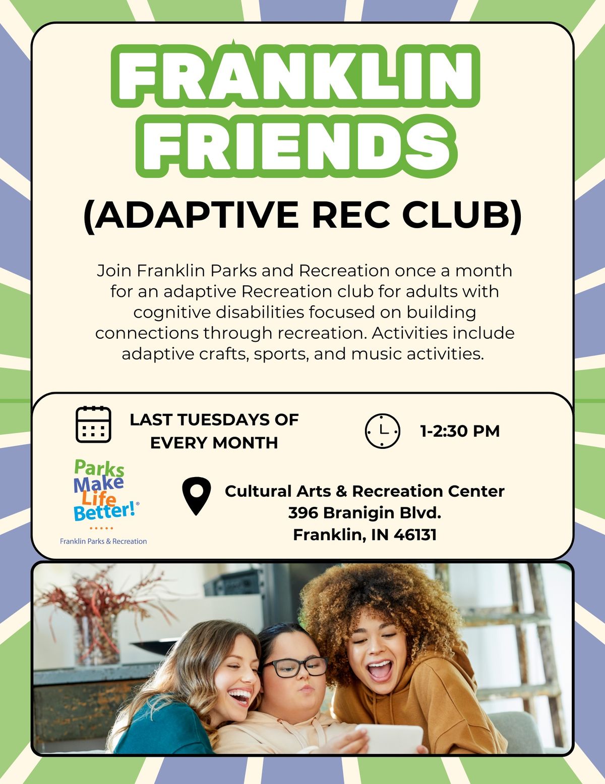 Franklin Friends (Adaptive Recreation Club)