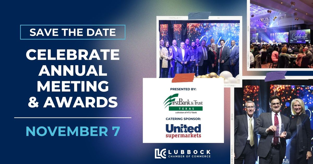 Celebrate: Annual Meeting and Awards