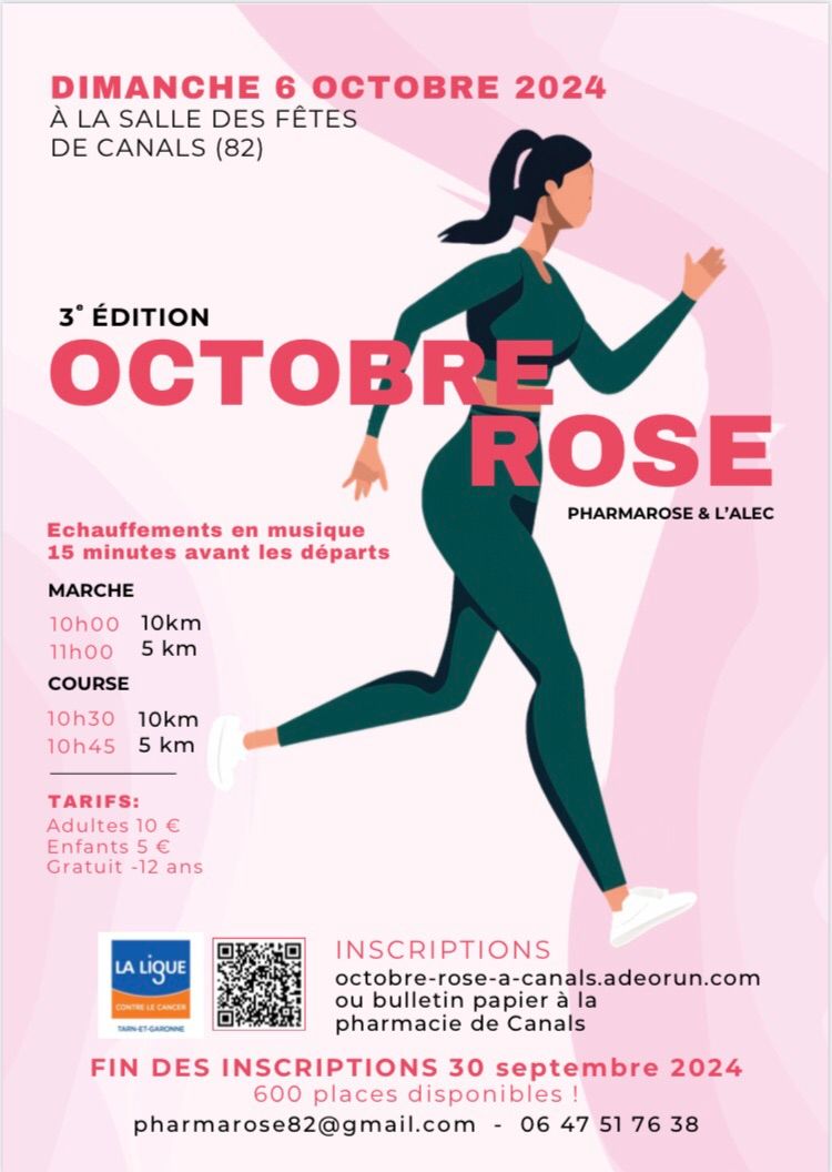 Octobre Rose \u00e0 Canals \ud83c\udfc3\u200d\u2642\ufe0f\ud83c\udfc3\u200d\u2640\ufe0f