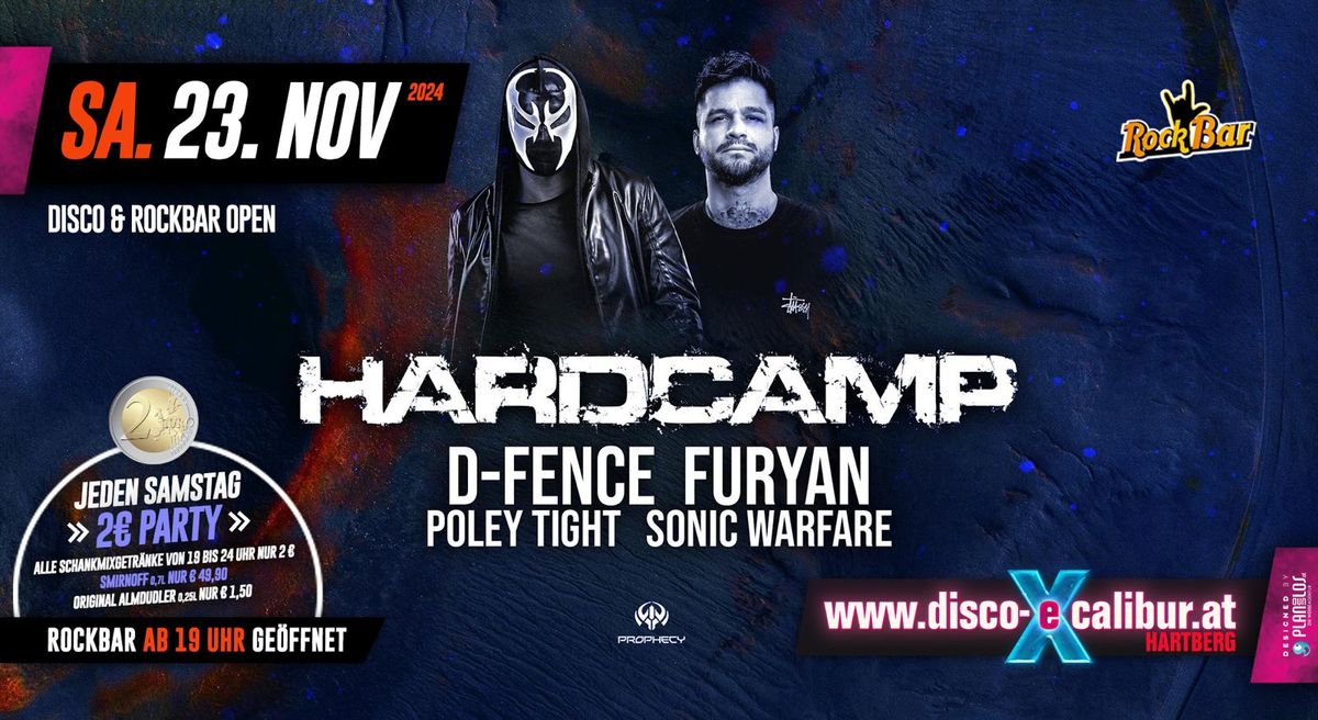 HARDCAMP pres. D-FENCE & FURYAN