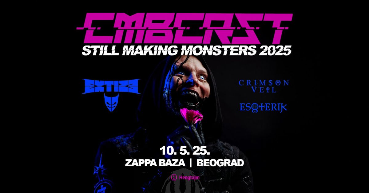 Industrial velikani COMBICHRIST u Beogradu! Gosti: Crimson Veil, ESOTERIK i EXTIZE!