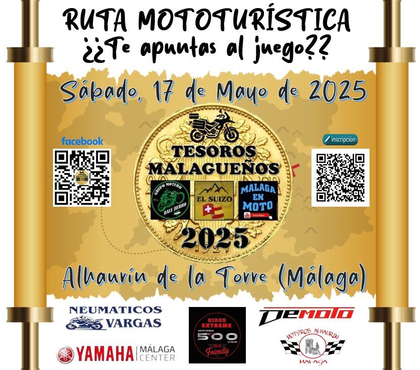 Ruta Tesoros Malague\u00f1os 5a. Edici\u00f3n