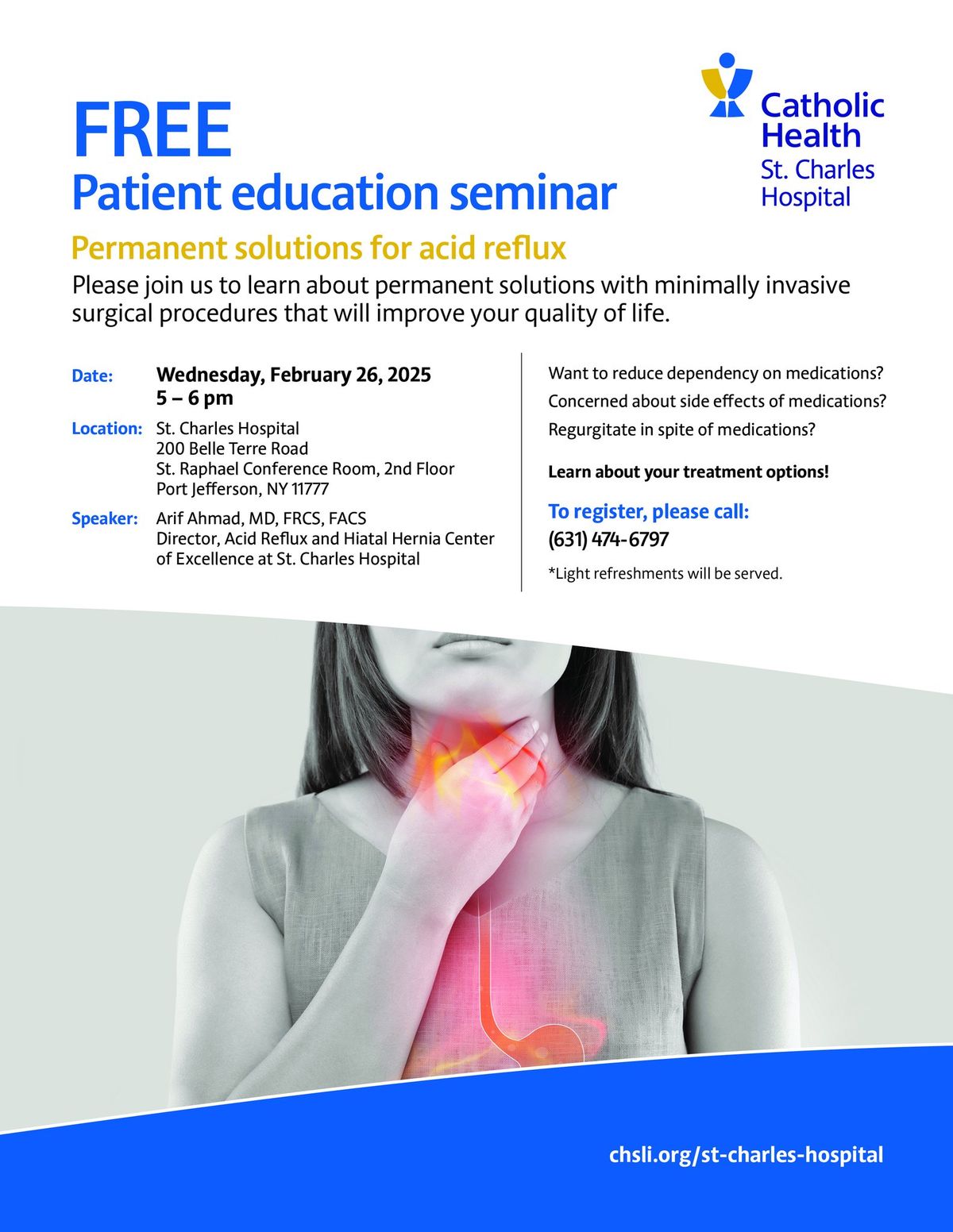 Free Community Patient Education Seminar