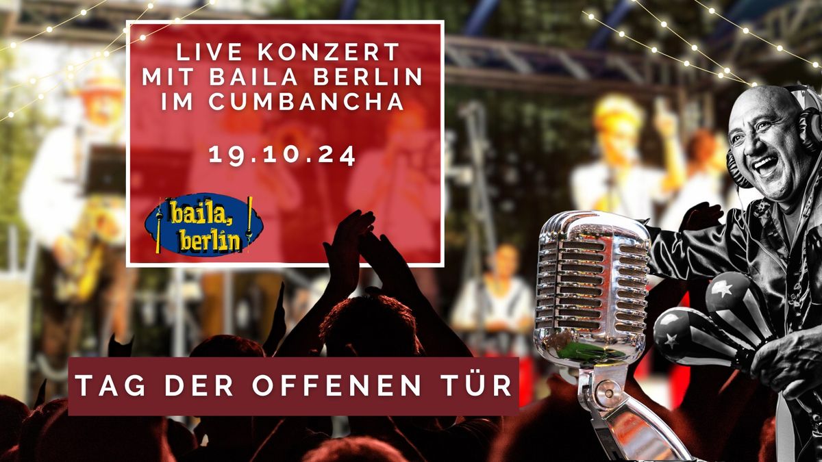 Live-Konzert mit Baila Berlin & DJ Wilber im Cumbancha