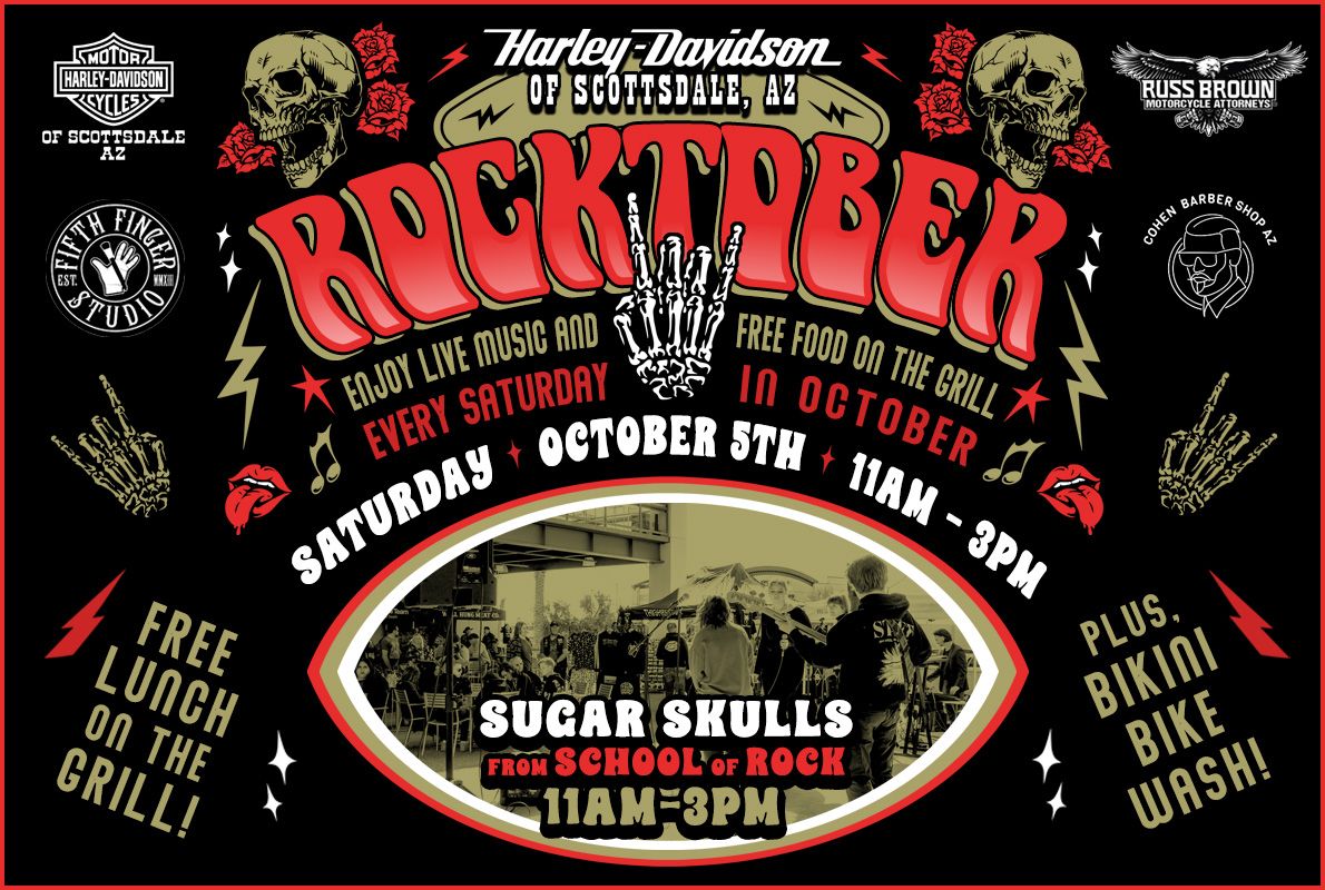 Rocktober | SATURDAY | OCTOBER 5TH