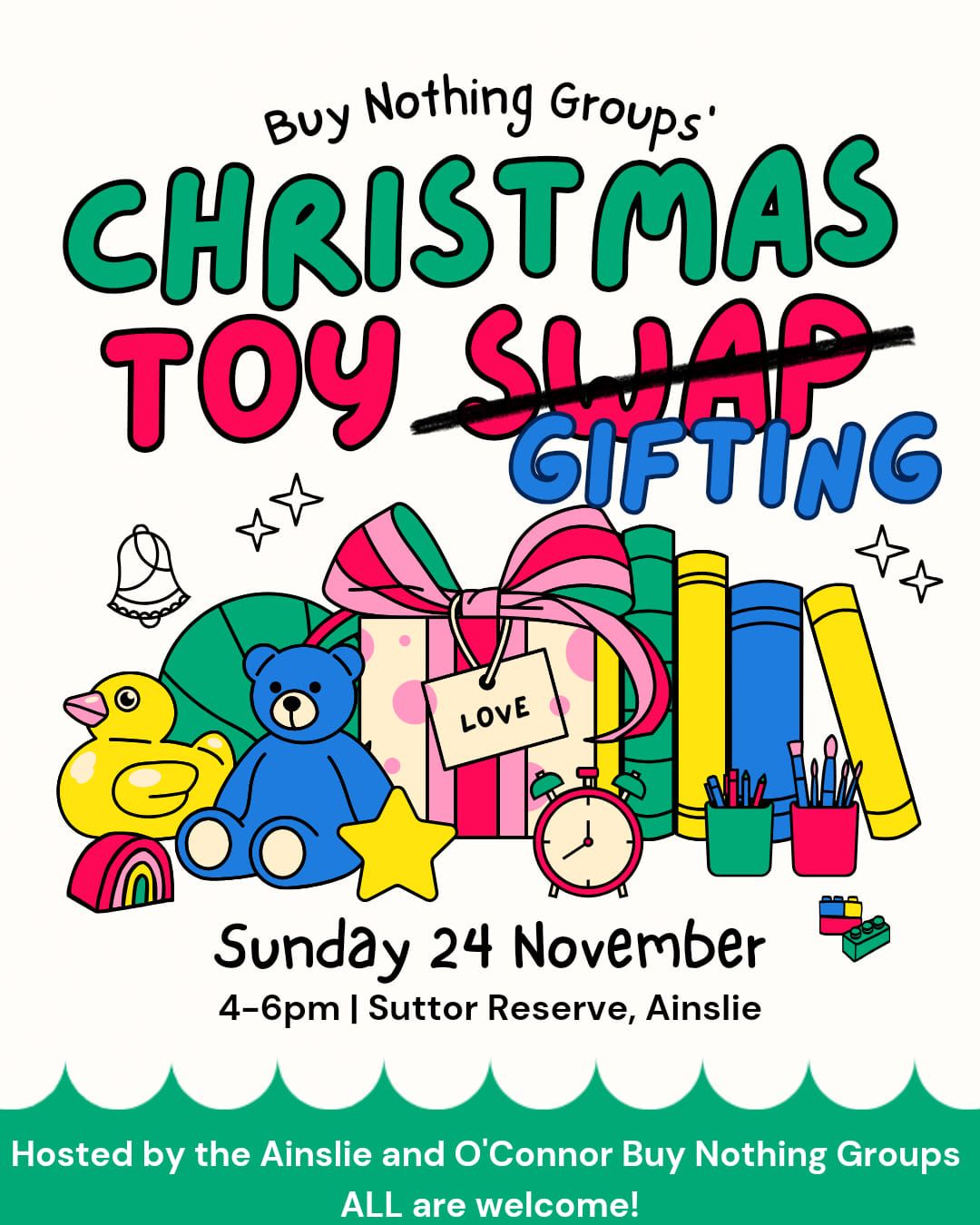 Buy Nothing Pre Christmas Toy Gifting