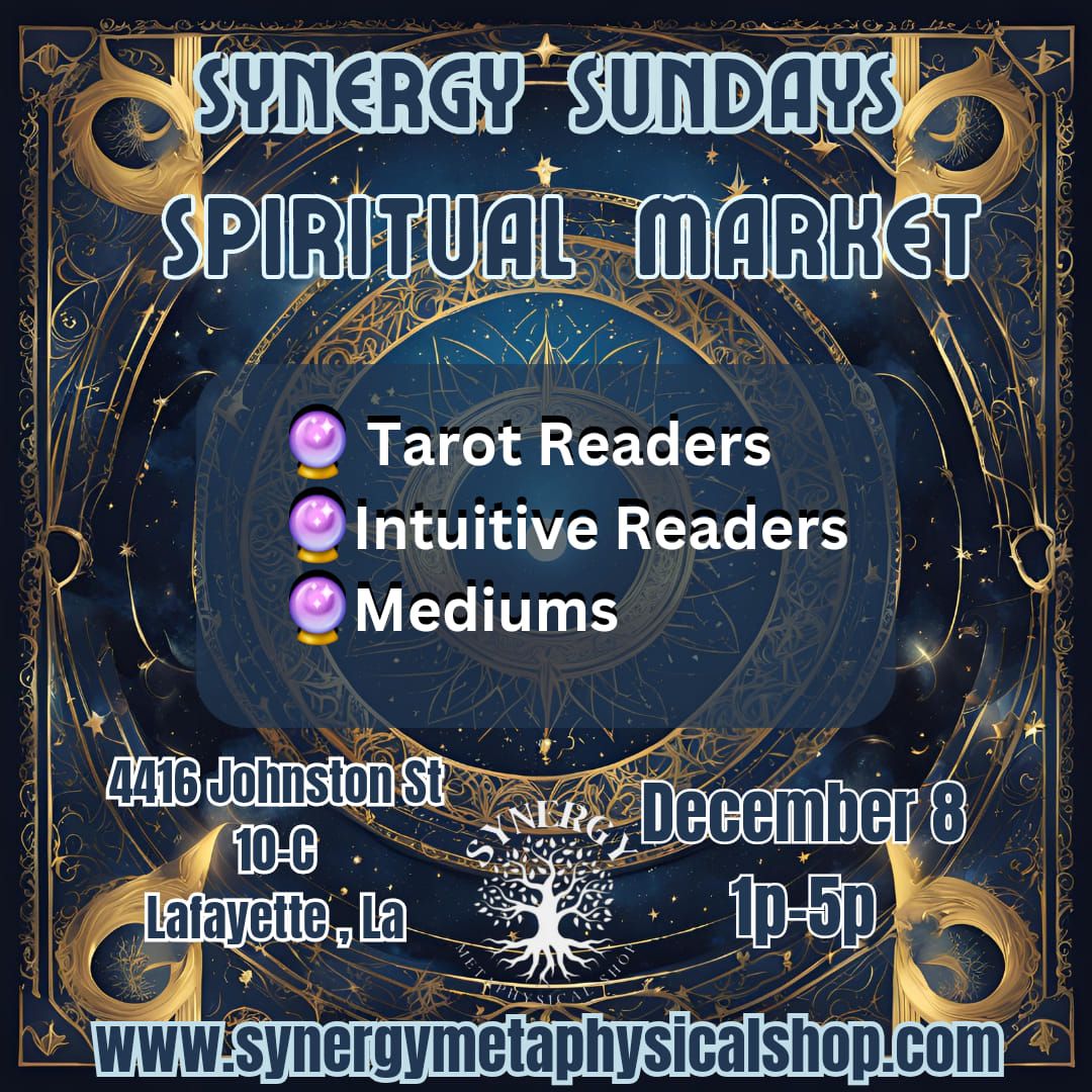 Synergy Sunday Spiritual Market 