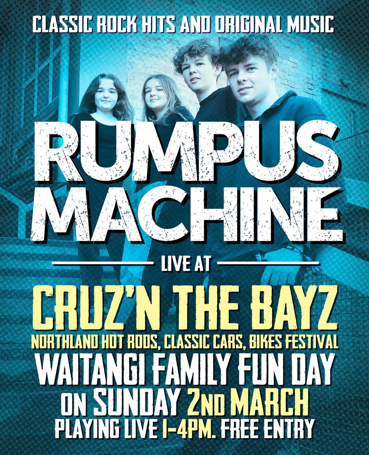 Rumpus Machine at Cruz'n the Bayz Family Fun Day at Waitangi Treaty Grounds