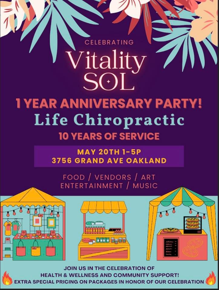 Dr Melissa\u2019s 10 yr anniversary of Chiropractic Service 