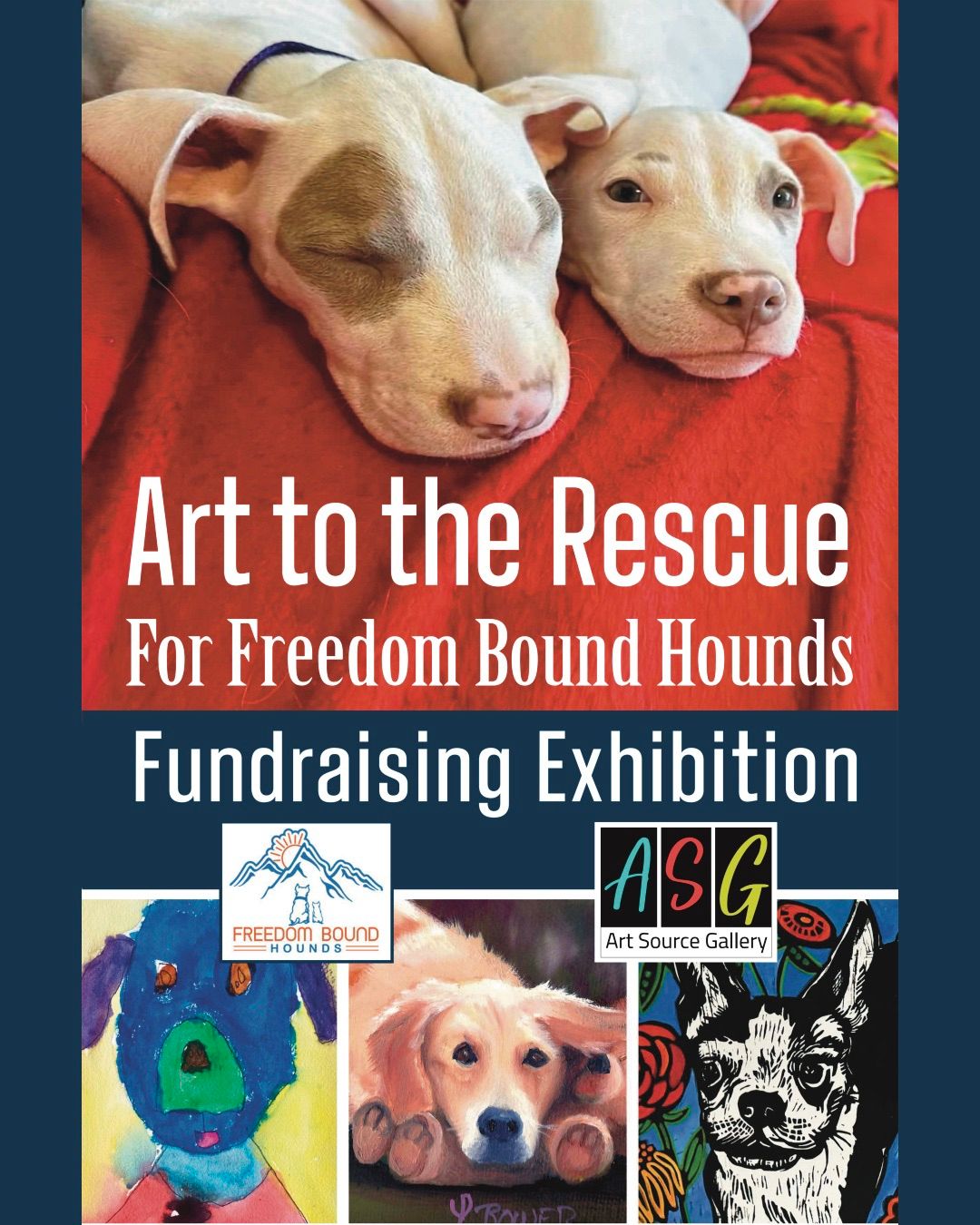 Art to the Rescue: A Fundraising Event Benefiting Boise\u2019s Freedom Bound Hounds