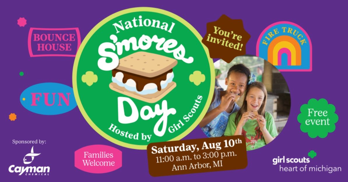 National S'mores Day - Ann Arbor